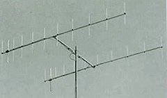 アマチュア無線用のスタックアンテナの画像
