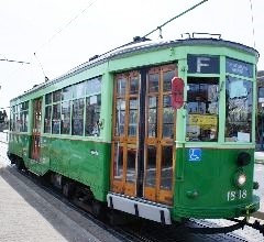 ミュニメトロ(Fライン)の路面電車